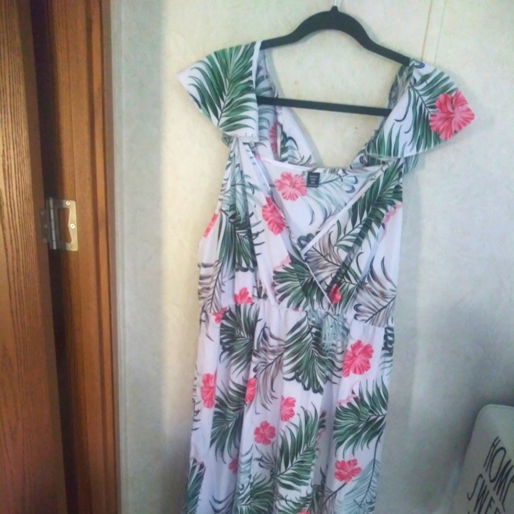 Shein Tropical 2XL Dress!😎😍